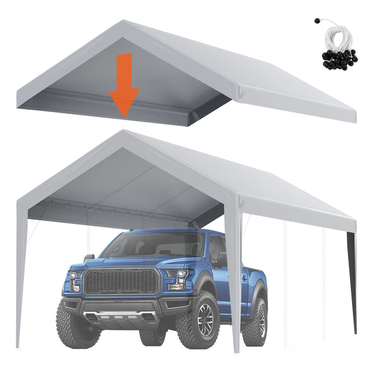 SucceBuy Carport Replacement Canopy