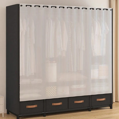 57"in Portable Wardrobe Closet