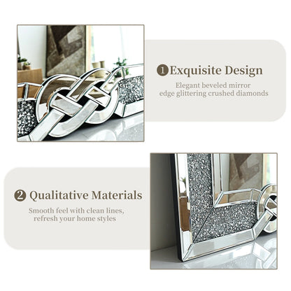 Crushed Diamond Wall Mirror