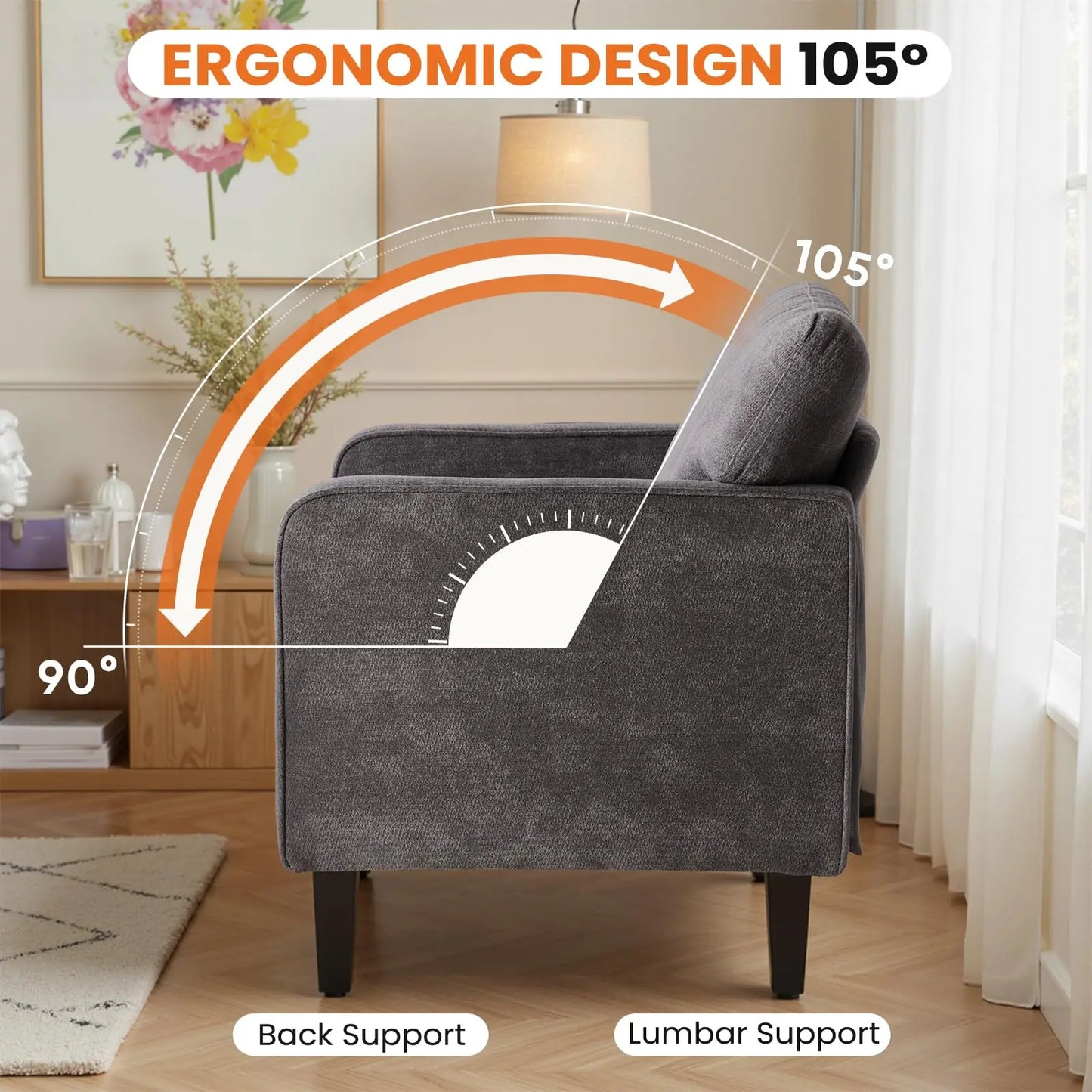 Ergonomic Accent Chairs