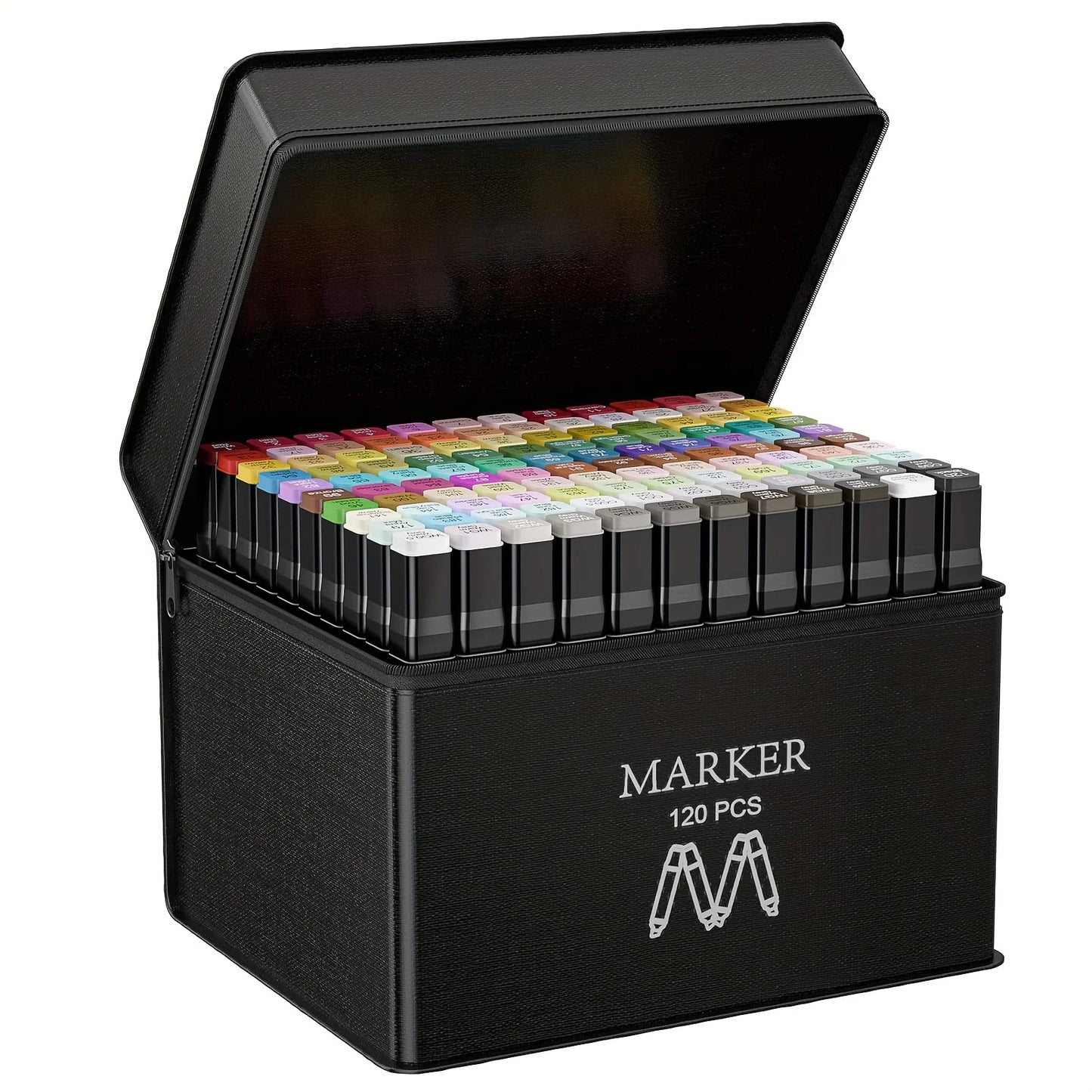 Alcohol Markers Set, 48 Colors