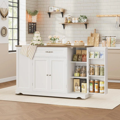 47'' Kitchen Island Cart