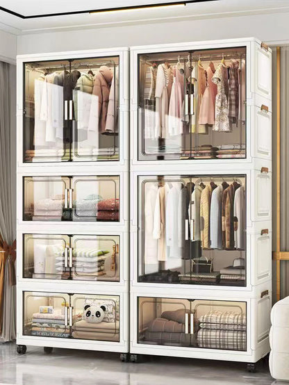 Thickened Multi-Layer Plastic Storage Cabinet
