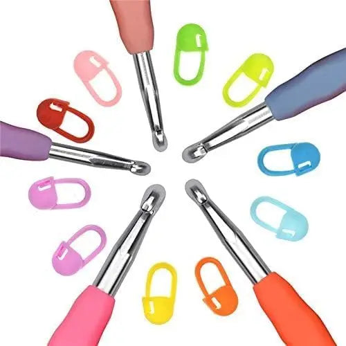 Large Ergonomic Crochet Hooks Set
