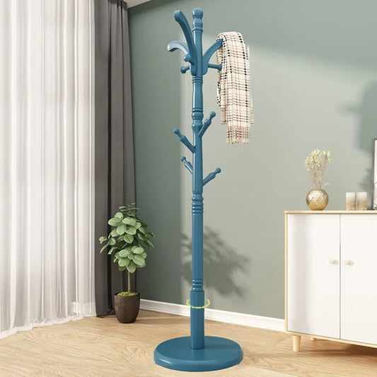 Wooden Tree Coat Rack Stand