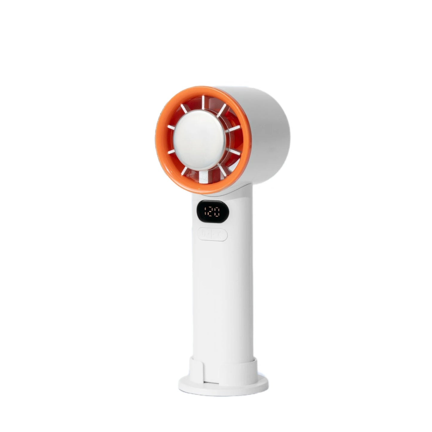 Portable Fan 120-Speed Digital Display Ice Cooling Tech Stylish Semiconductor Condensation Mini Personal Fan  for Home, Office