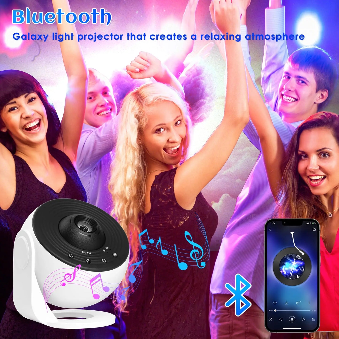 Galaxy Projector for Bedroom