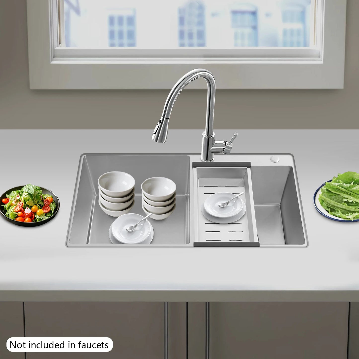 Sturdy Stainless Steel Kitchen Sink