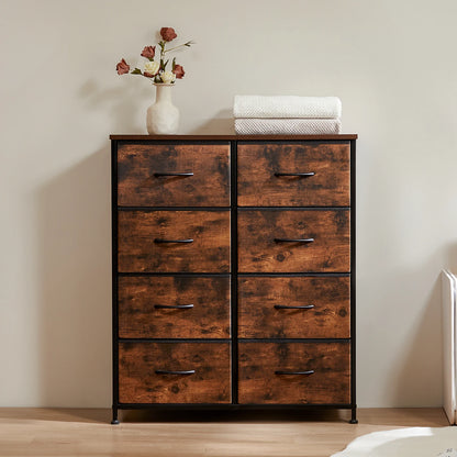 Fabric 8 Drawers