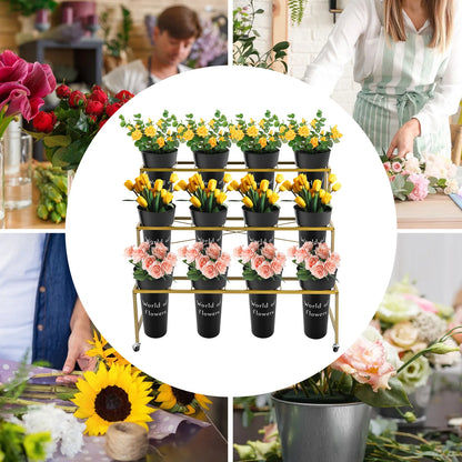 3 Layers Flower Display Stand