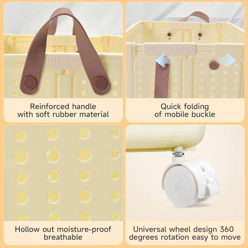 66.5L Foldable Laundry Basket