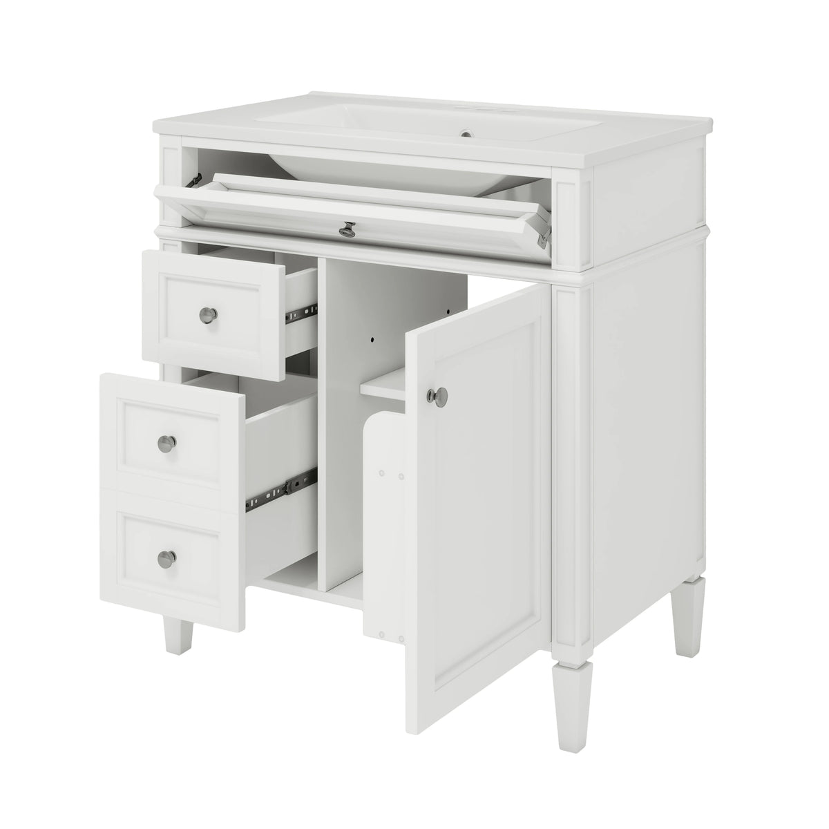 30'' Modern Bathroom Vanity with Sink