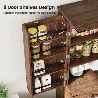 Tall Kitchen Pantry Cabinet Storage