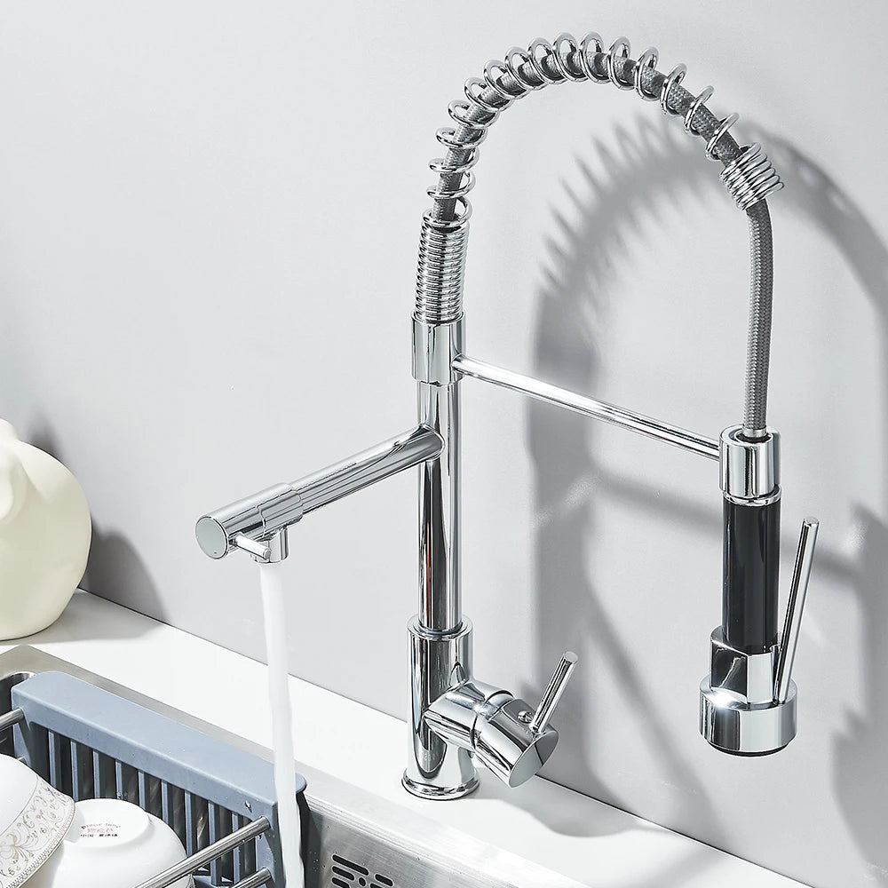 Chrome Kitchen Faucet