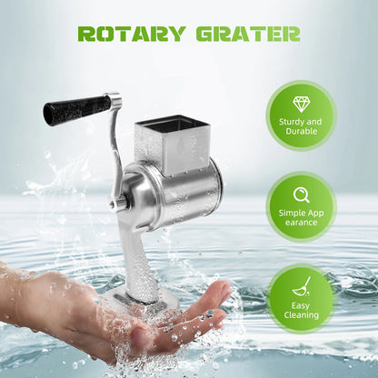 Rotary Grater W/5 Blades