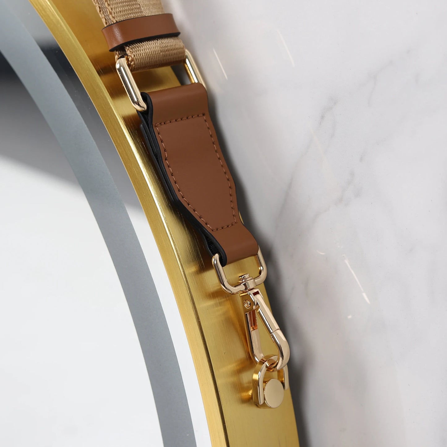 Round Bathroom Mirror with Light