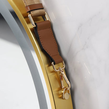 Round Bathroom Mirror with Light