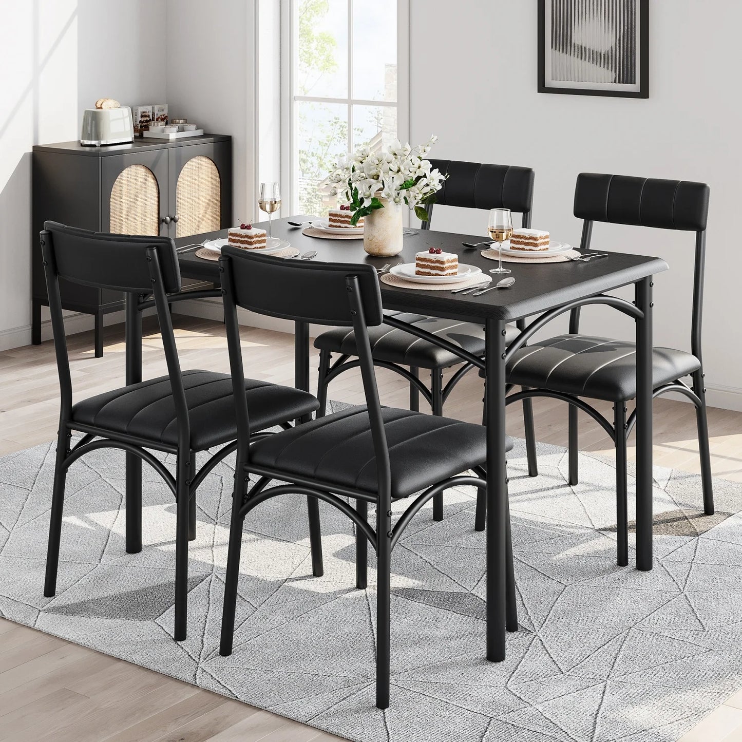 5 Piece Dining Room Furniture Set