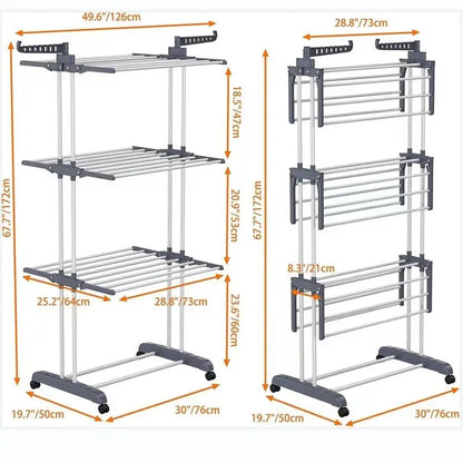 Clothes Drying Rack Stand