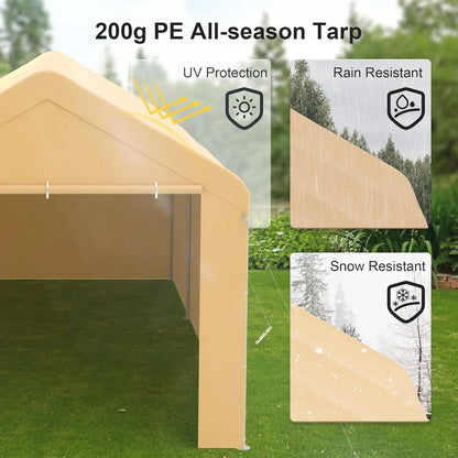 Carport 10'x20' Heavy Duty Canopy