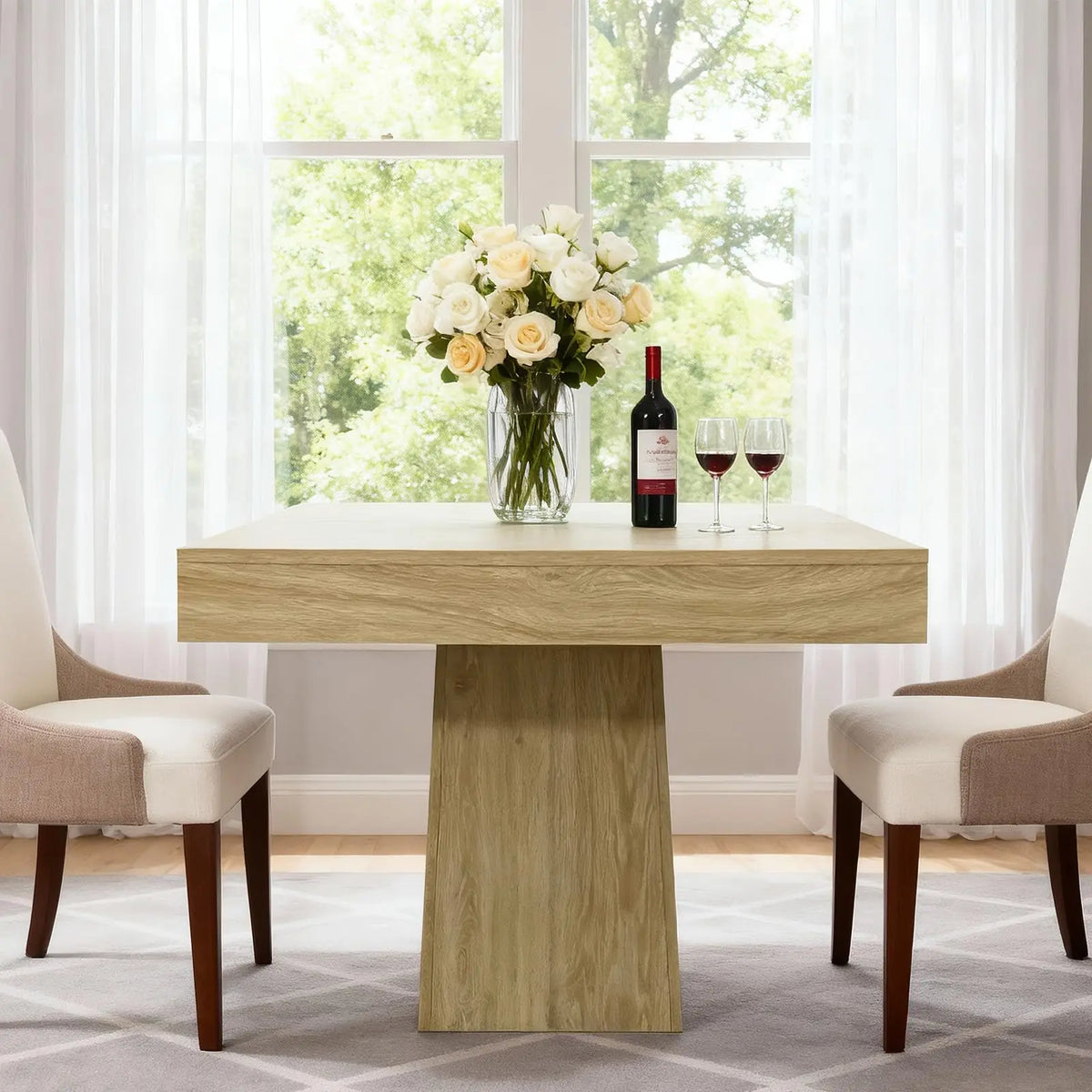 31.5in Square Dining Table For 4