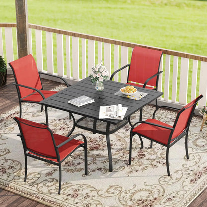 5 Pieces Patio Dining Set
