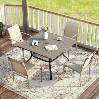 5 Pieces Patio Dining Set