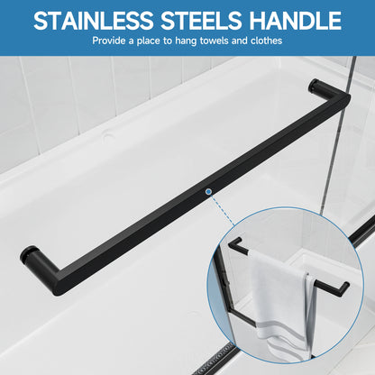 56-60"x57" H Tub Shower Door