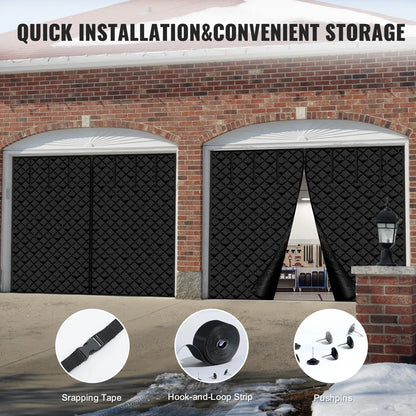 Garage Door Screen for Winter