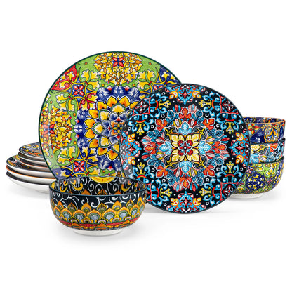 12/16/18/24 Piece Ceramic Dinnerware