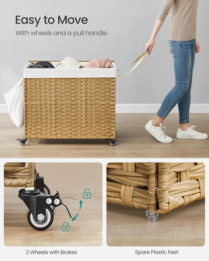 Large Laundry Hamper with Lid