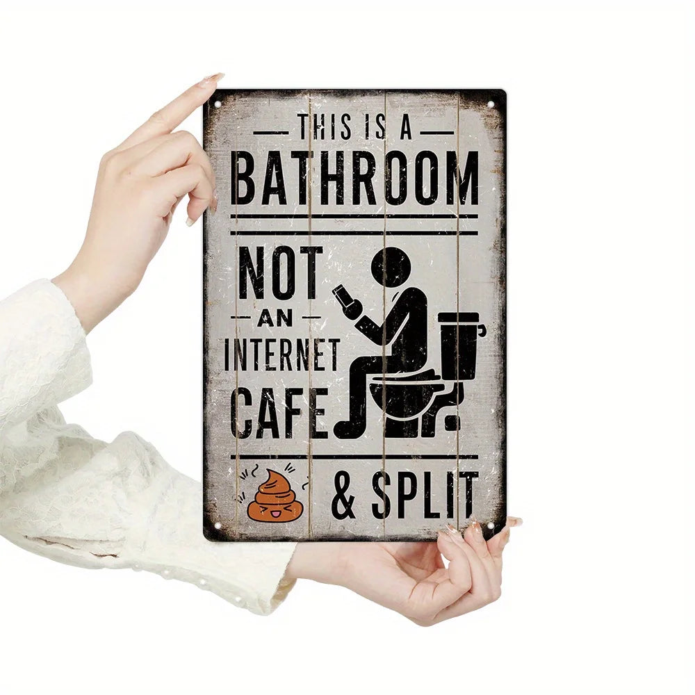 1pc Vintage Metal Tin Sign
