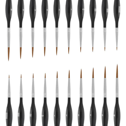 10/11/20/22Pcs Fine Detail Paint Brush