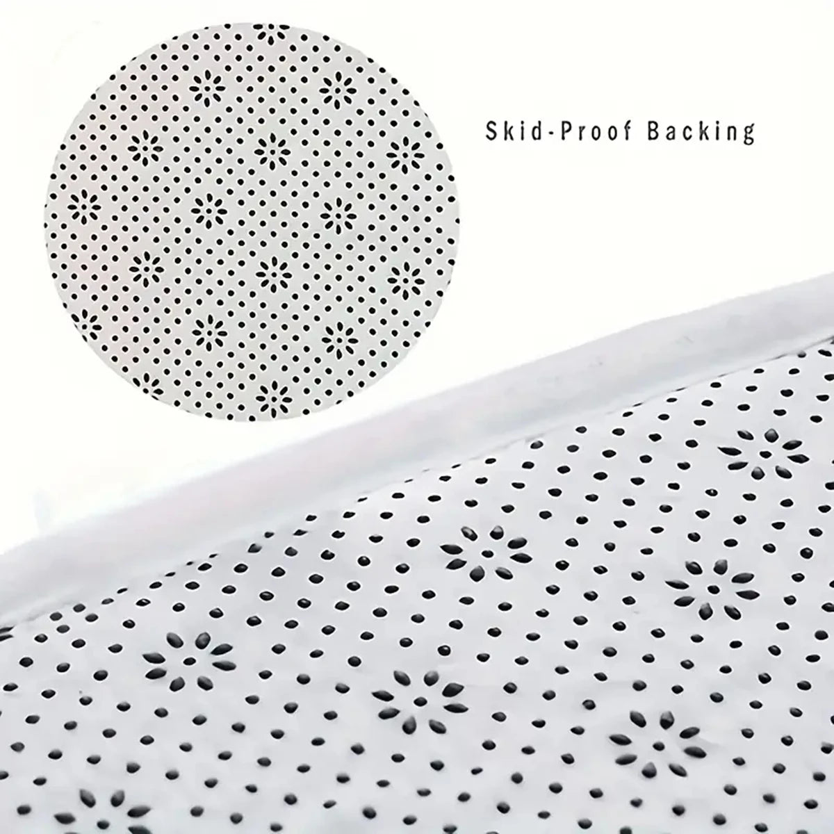 Thickened flannel kitchen floor mats