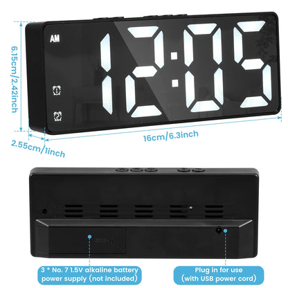 LED alarm clock