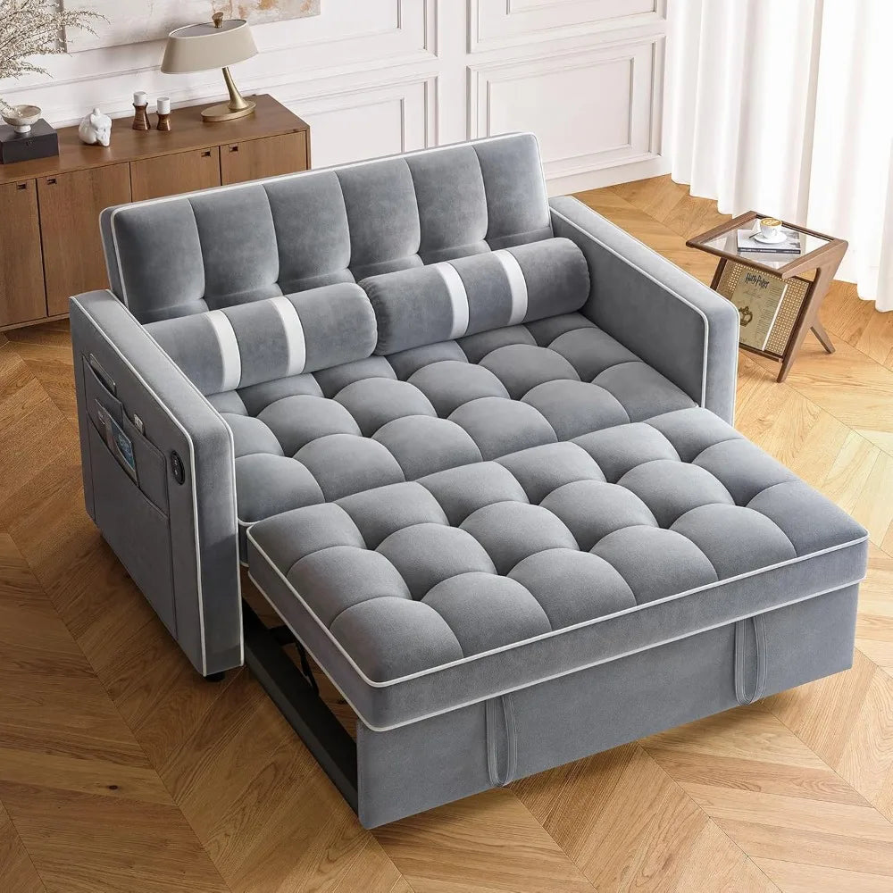 3 in 1 Convertible Sleeper Sofa Bed