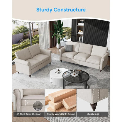 Living Room Sofa Sets 2 Piece