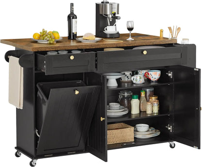 60" Mobile Kitchen Islands