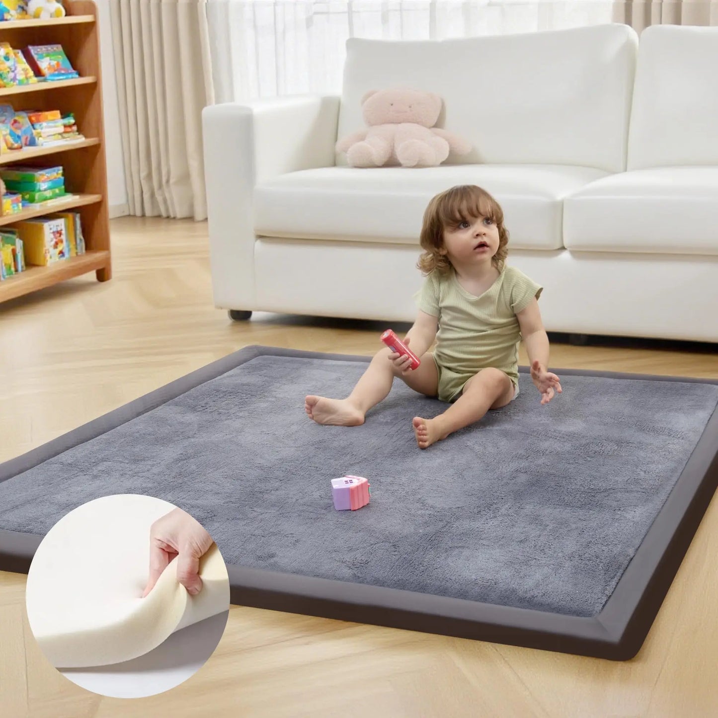 Large 1.2in Thick Baby Play Mat