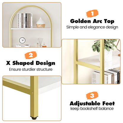 Bookshelf 5 Tier Bookcase