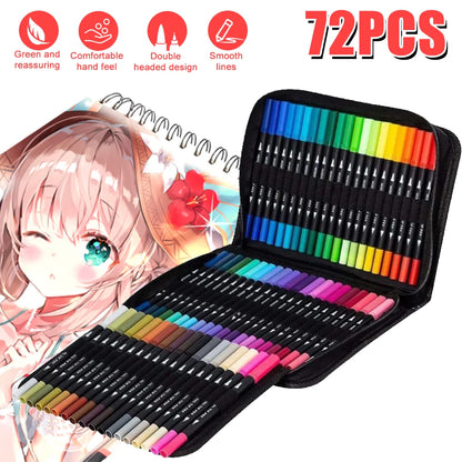 72pcs Color Double Ended