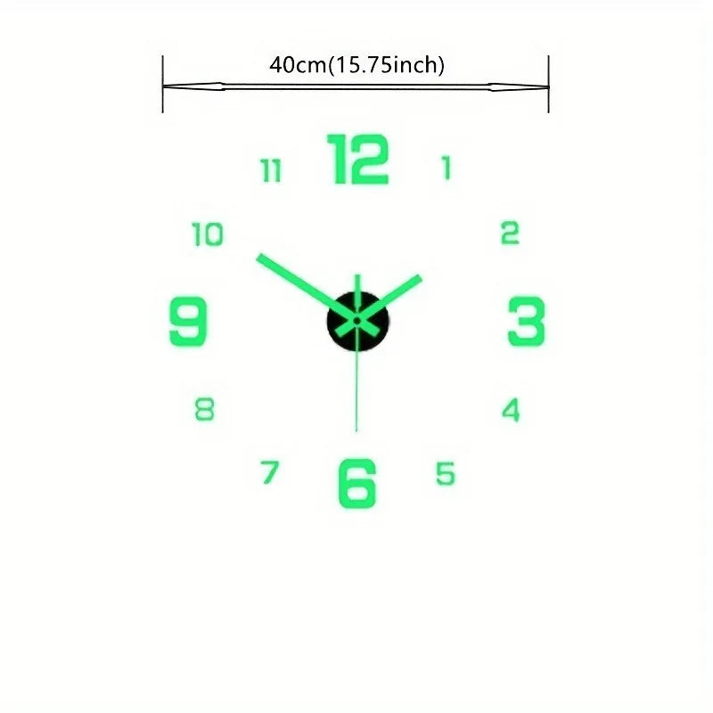 Simple LED wall clock
