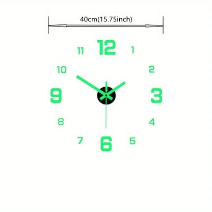 Simple LED wall clock