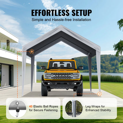 SucceBuy Carport Replacement Canopy