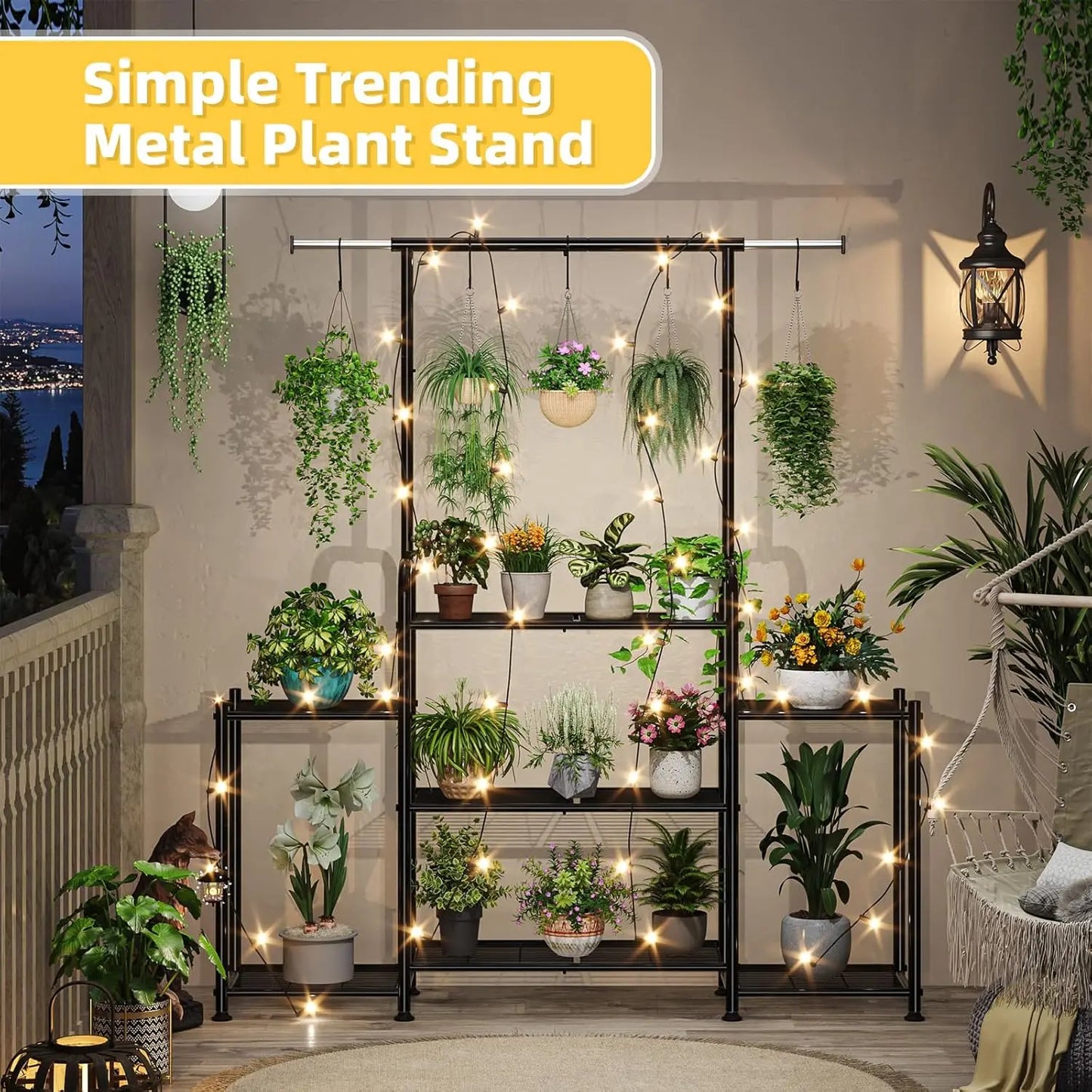 3-Tier Metal Plant Stand