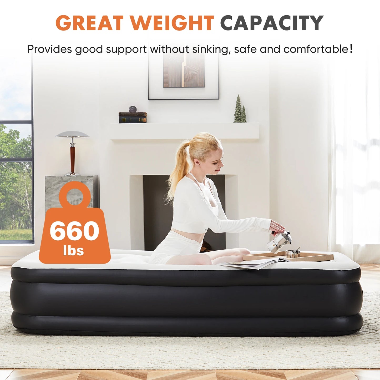 Queen Twin Size Air Mattress