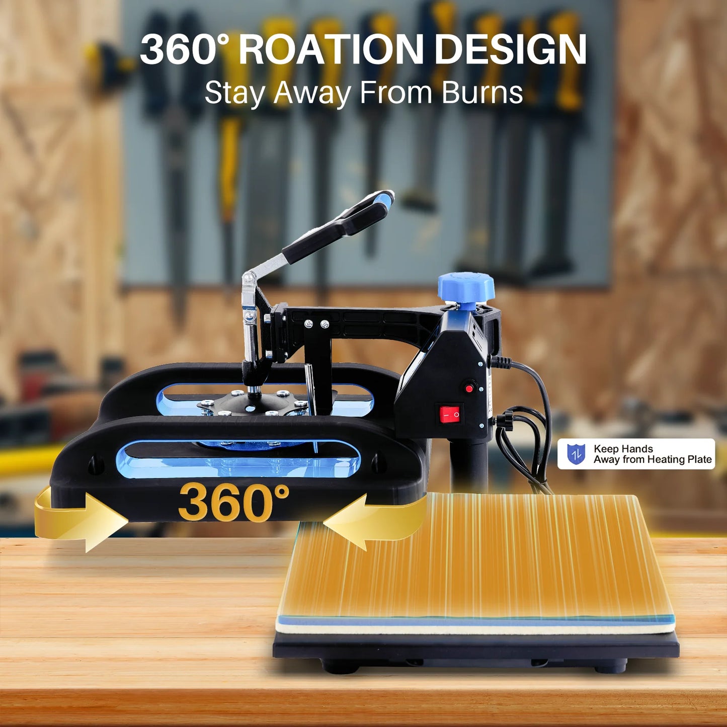 ROOMARK 8 in 1 Heat Press