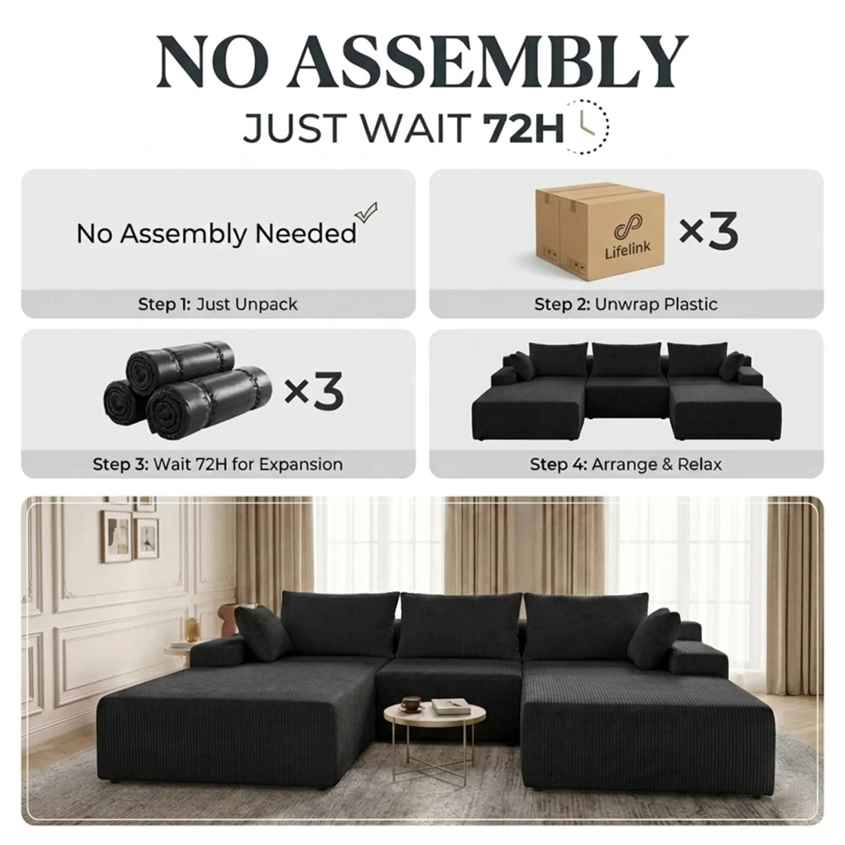 Modular Sectional Sofa