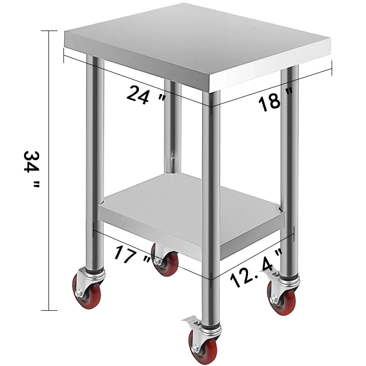 Stainless Steel  Prep Table