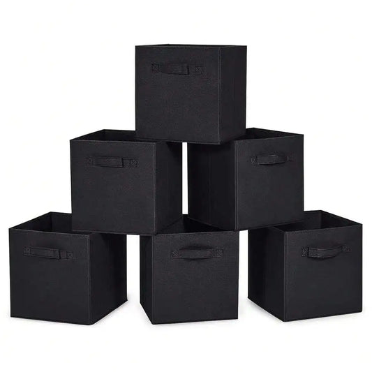 3/6-Pack 11" Collapsible Fabric Cube